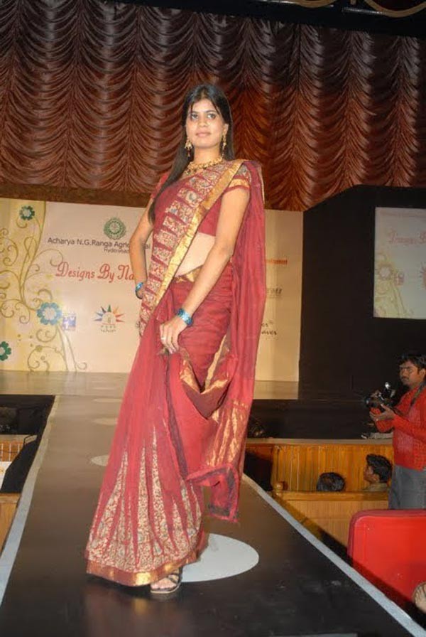 Fashion Show By N.G.Ranga University Students - 5 / 26 photos